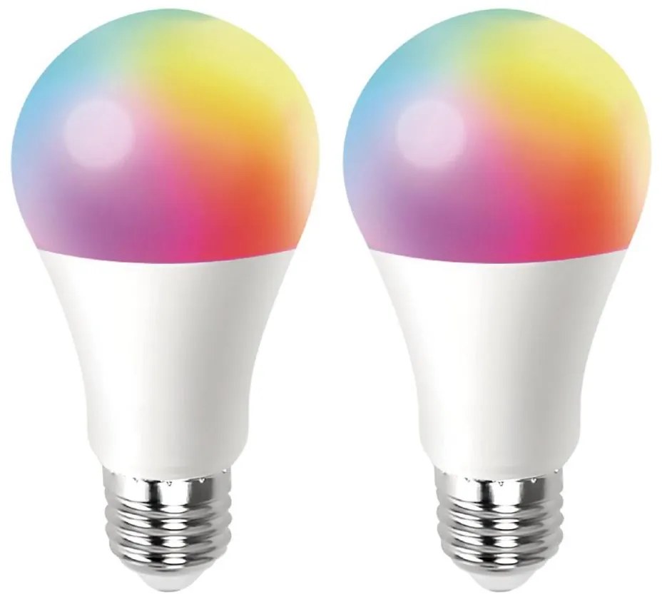 KÉSZLET 2x LED Dimmelhető izzó MESH Intelligens A60 E27/12W/230V 2700-6500K - Aigostar