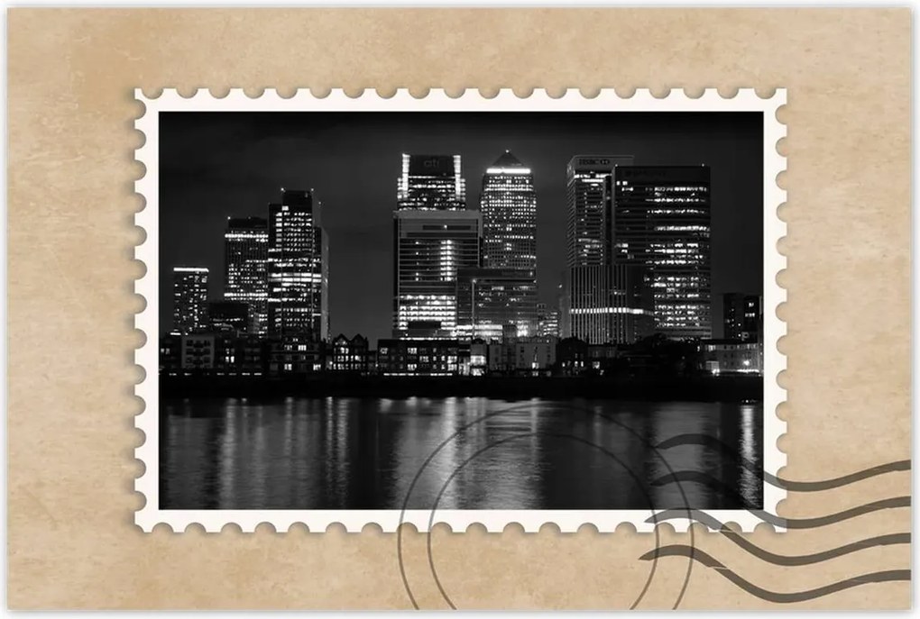 Poszterek 120x80 Black and White London