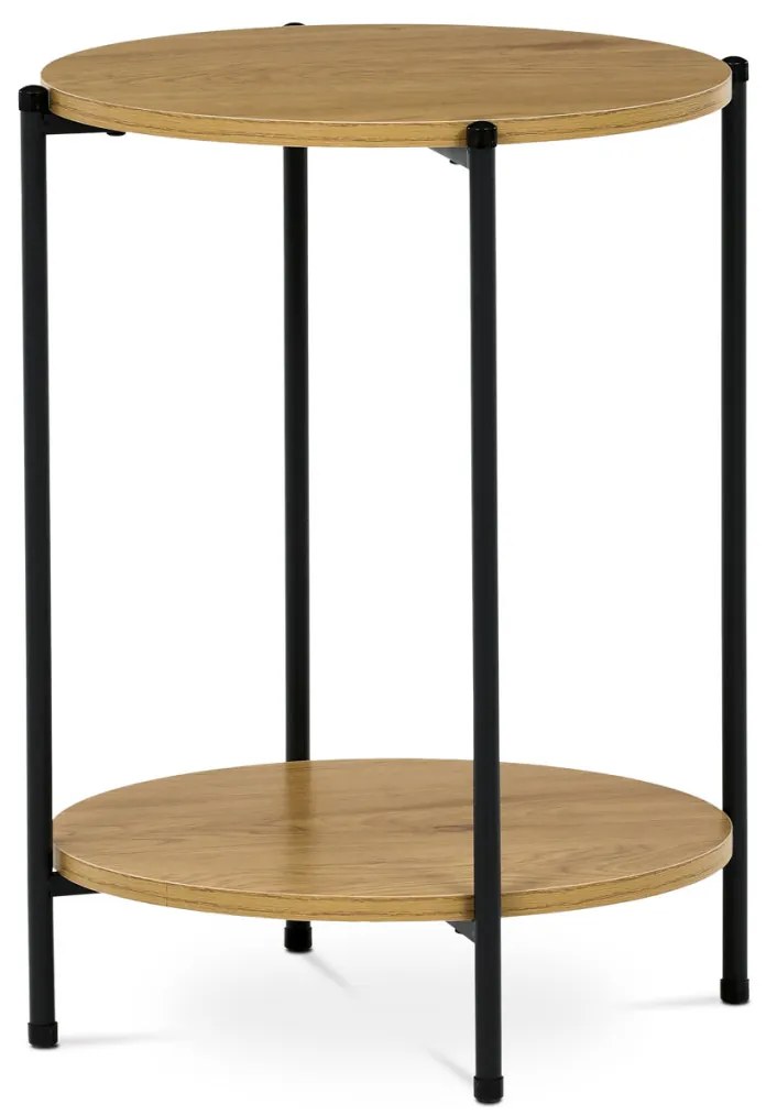 Măsuță de cafea/masă bufet în culoarea stejarului, din MDF.
