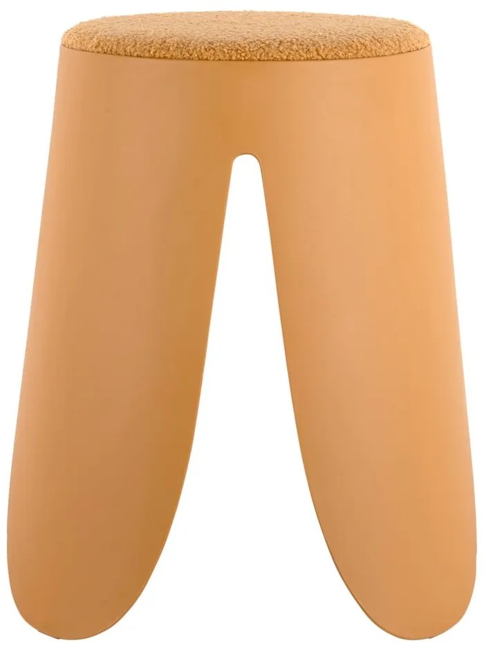 Okkersárga műanyag ülőke Savor – Leitmotiv