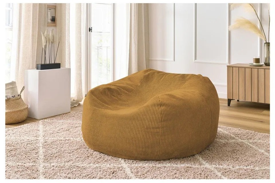 Mustársárga ülőzsák Voltaire – Bobochic Paris