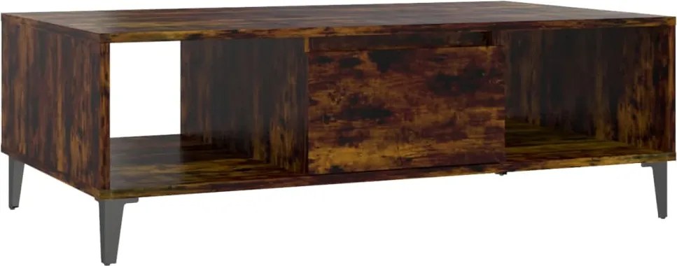 vidaXL sonoma tölgy színű szerelt fa dohányzóasztal 103,5 x 60 x 35 cm