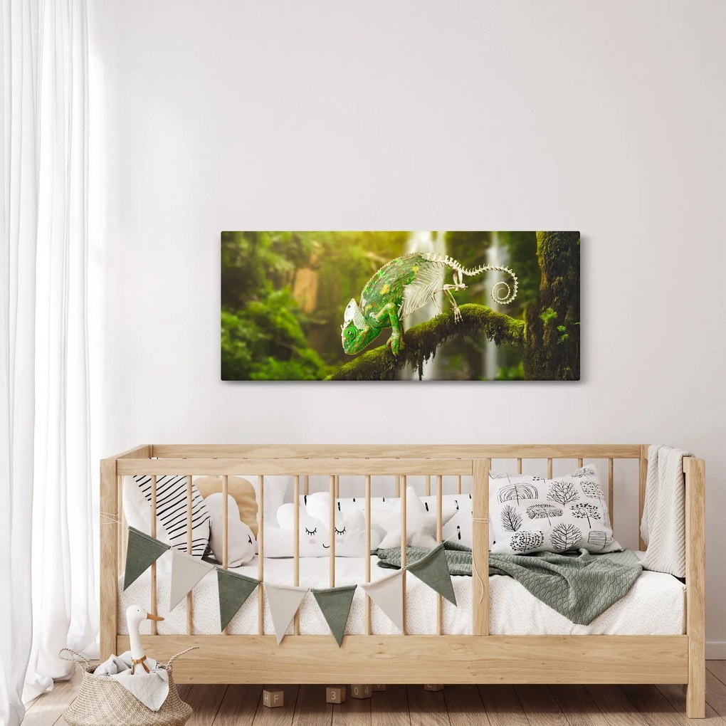 Gyík képe (120x50 cm)