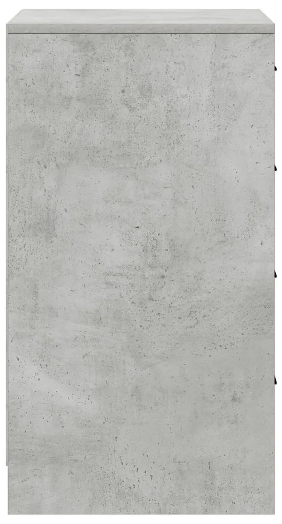 Oldalszekrény Beton Szürke 40x41x75 cm Forgácslap