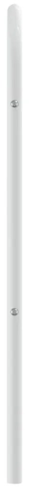 fehér fém fejtámla 80 cm