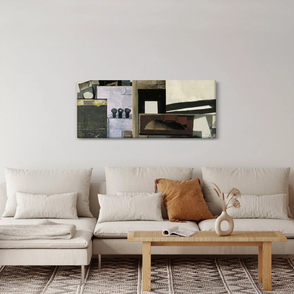 Kép - kubizmus (120x50 cm)