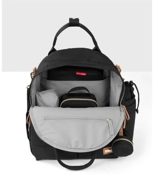 Skip Hop - 6 az 1-ben pelenkázó hátizsák babakocsihoz SUITE SET fekete