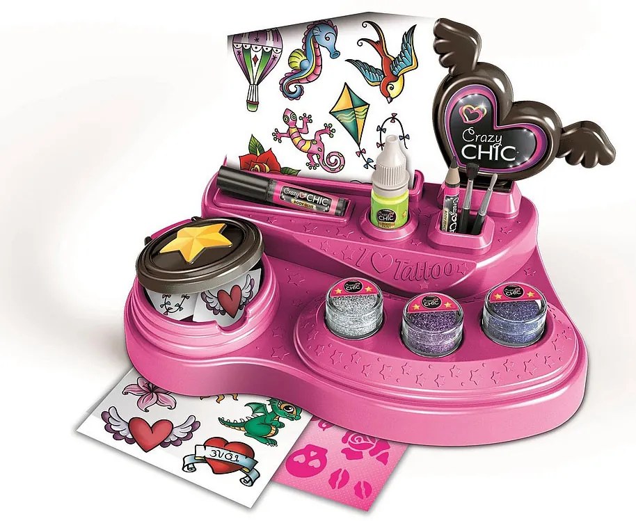 Crazy Chic Crazy tetoválókészlet Clementoni