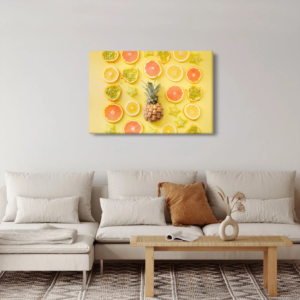 Gyümölcs képe (90x60 cm)