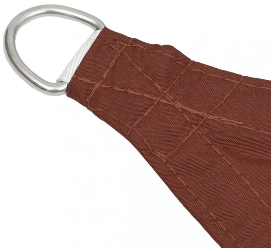 vidaXL terrakotta téglalap alakú oxford-szövet napvitorla 2,5 x 3,5 m