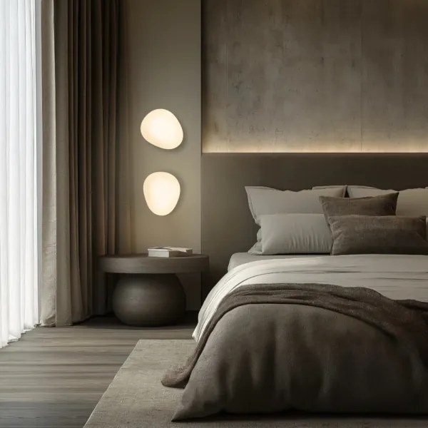 Fali lámpa STONES 1xE27/40W/230V