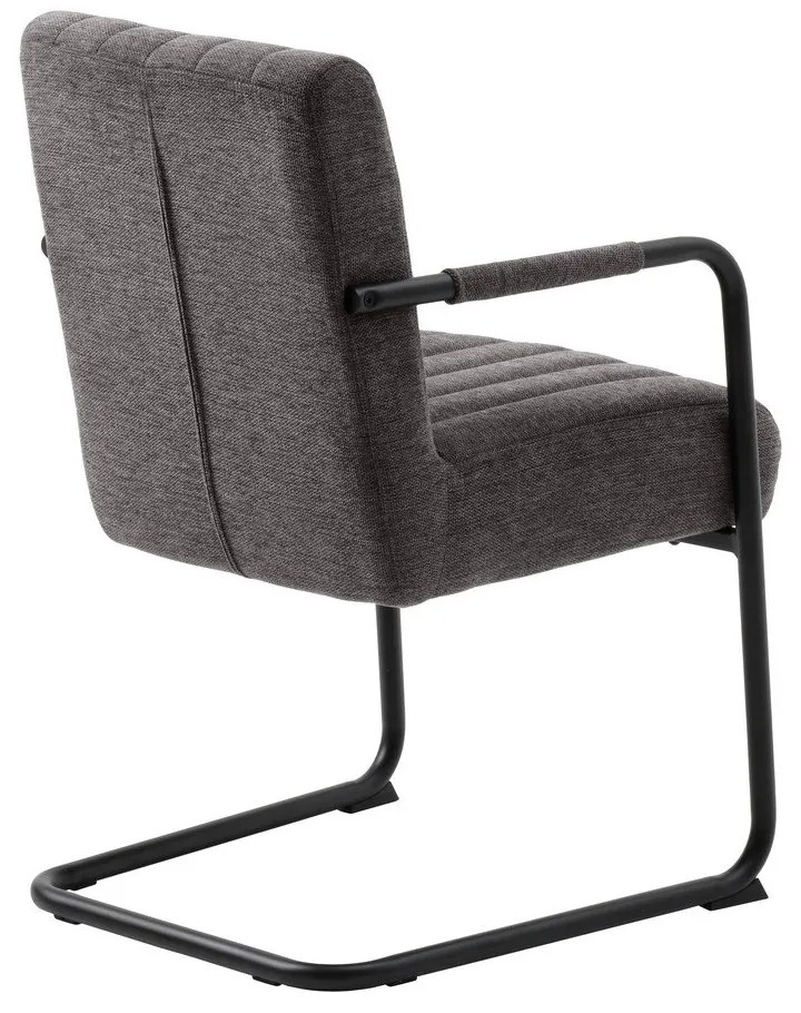 Sötétszürke étkezőszék Trout – Unique Furniture