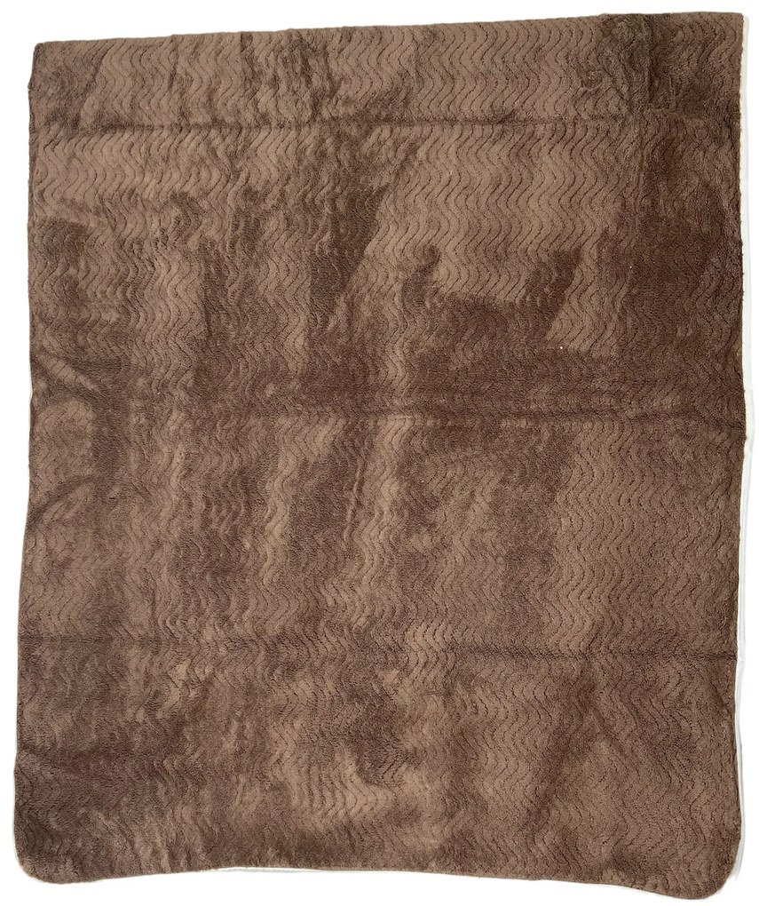 Mikroplüss törülköző - Barna A törülközők mérete: 35x75 cm