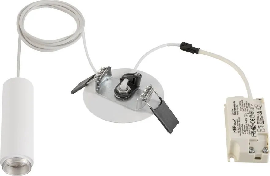 SLV 1007549 LALU Hengeres Függesztett Lámpa Fehér LED IP20