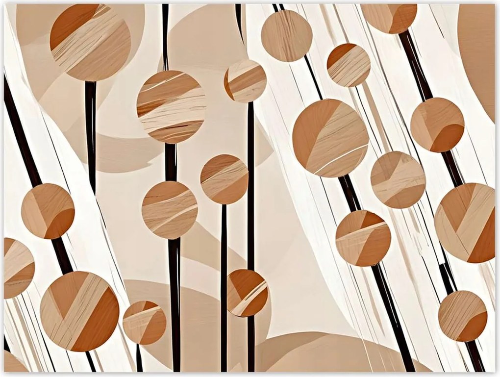 Poszterek 40x30 Bézs az oszlopokon