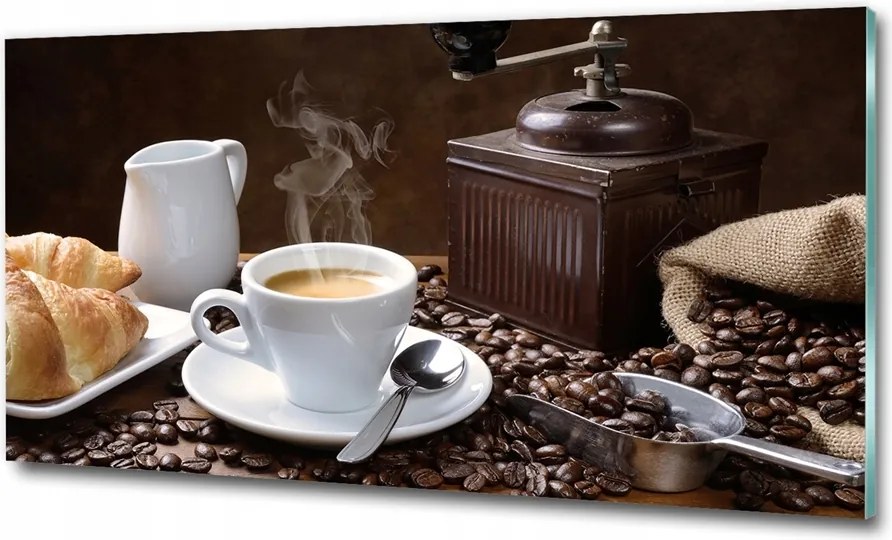 Fotó kép edzett üveg Zöld alma 125x50