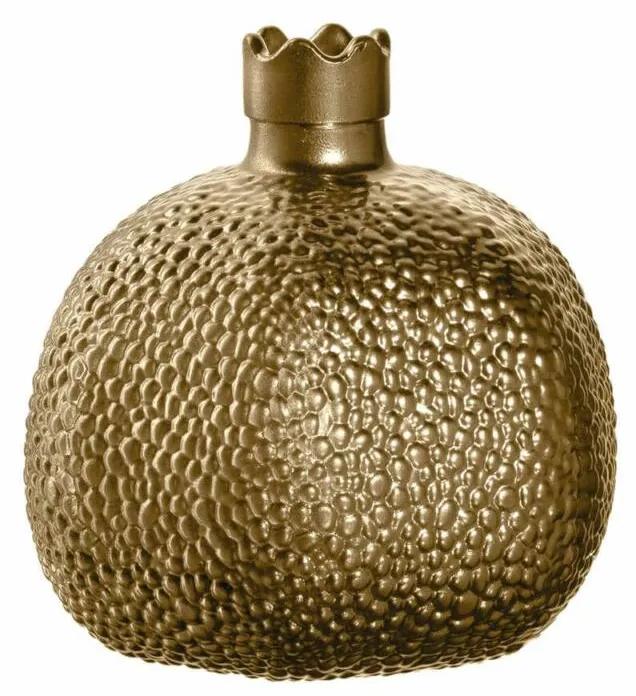 Leonardo Ornare gránátalma alakú váza 10cm, arany