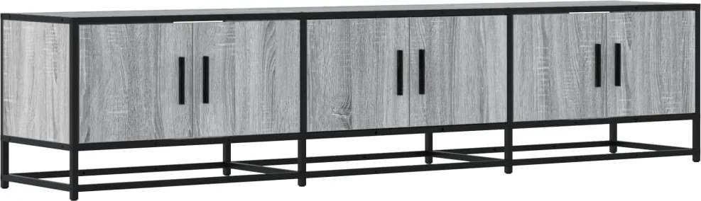 vidaXL szürke sonoma színű szerelt fa TV-szekrény 180 x 35 x 41 cm