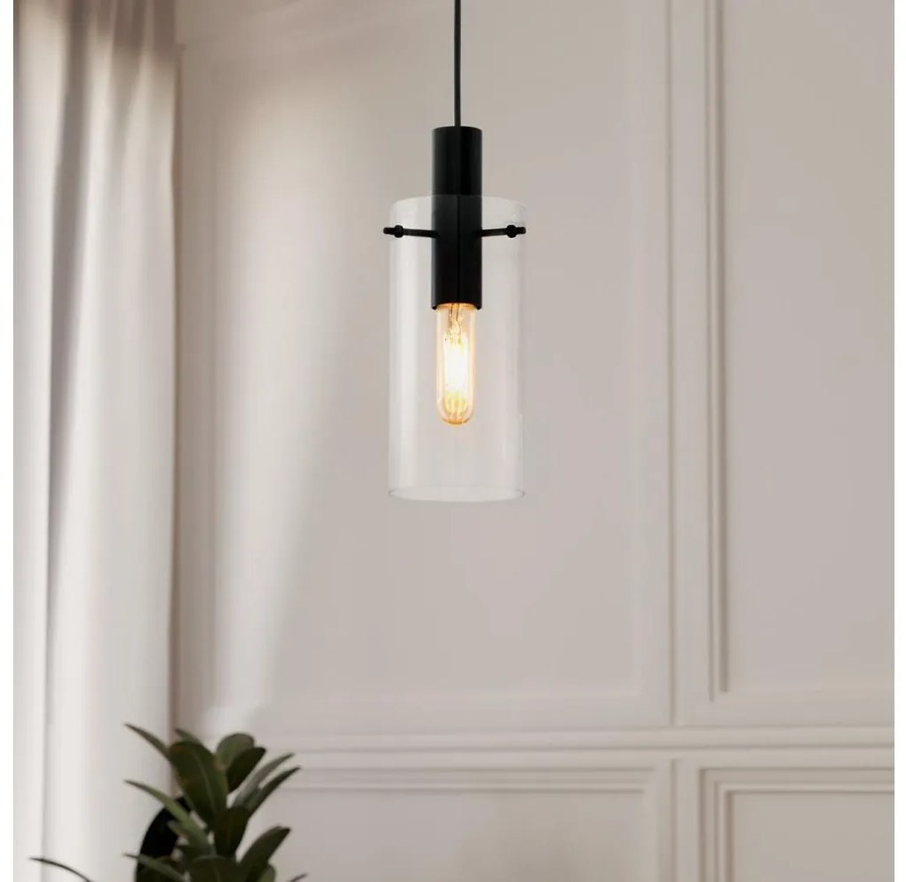 Eglo 97366 - Csillár zsinóron MONTEFINO 1xE27/60W/230V