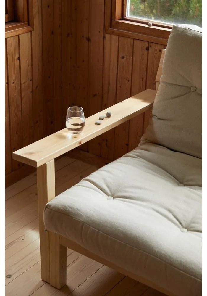 Mustársárga kinyitható kanapé 190 cm Unwind – Karup Design