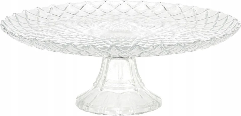 Patera Sütemény Torta Átlátszó Lábon Ø 28,5 cm