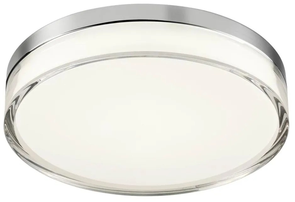 Redo 01-3728 - FRISBI LED mennyezeti lámpa LED/18W/230V 3000/4000K IP44 króm