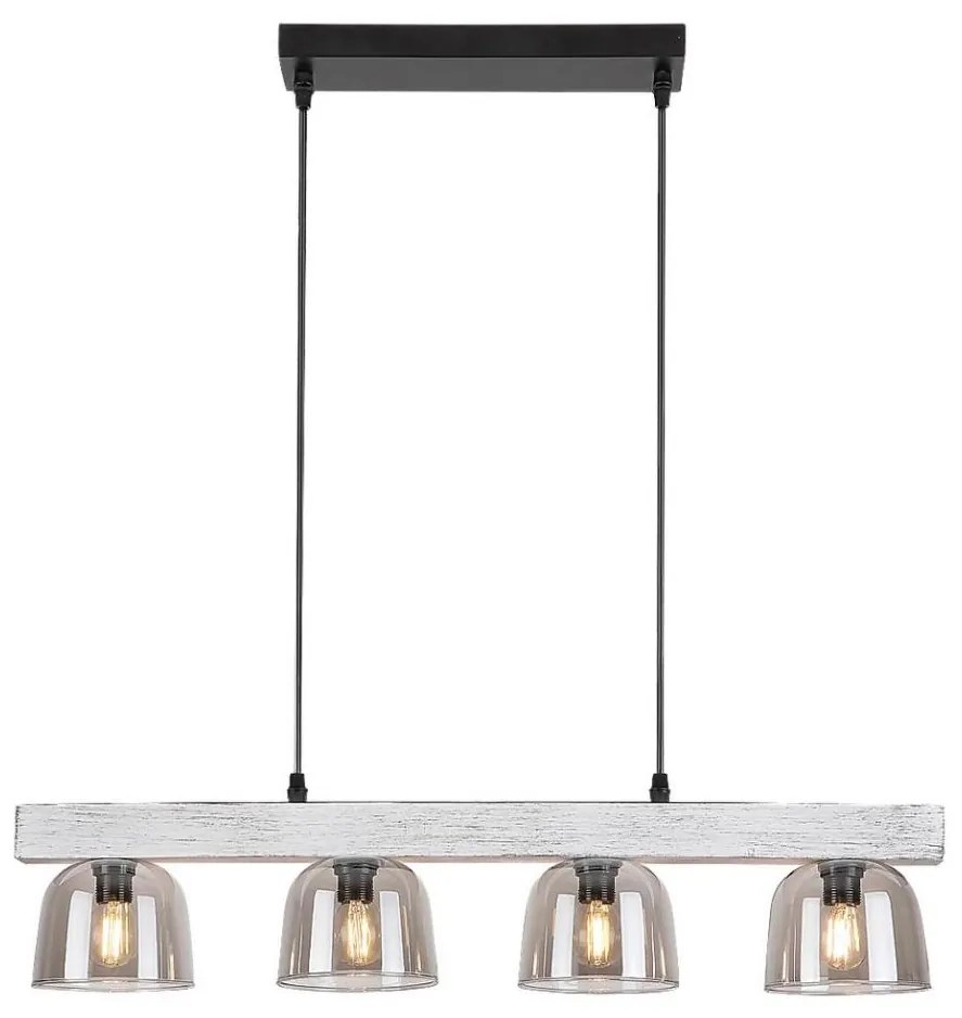 Rabalux 3120 - Csillár zsinóron CARDAMON 4xE14/40W/230V