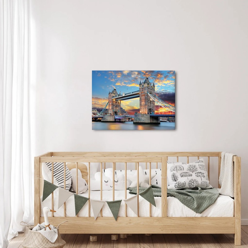 Kép - Tower Bridge, London, Anglia (70x50 cm)
