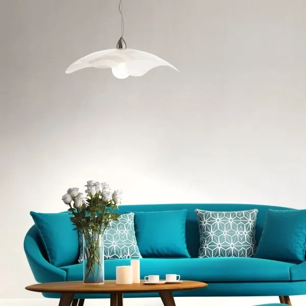 Redo 05-877 - COCOON kábelen függesztett lámpa 1xE27/42W/230V krémszínű