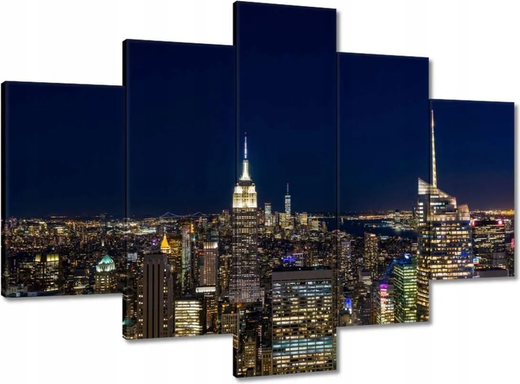 Festmények 150x105 New York felülnézet