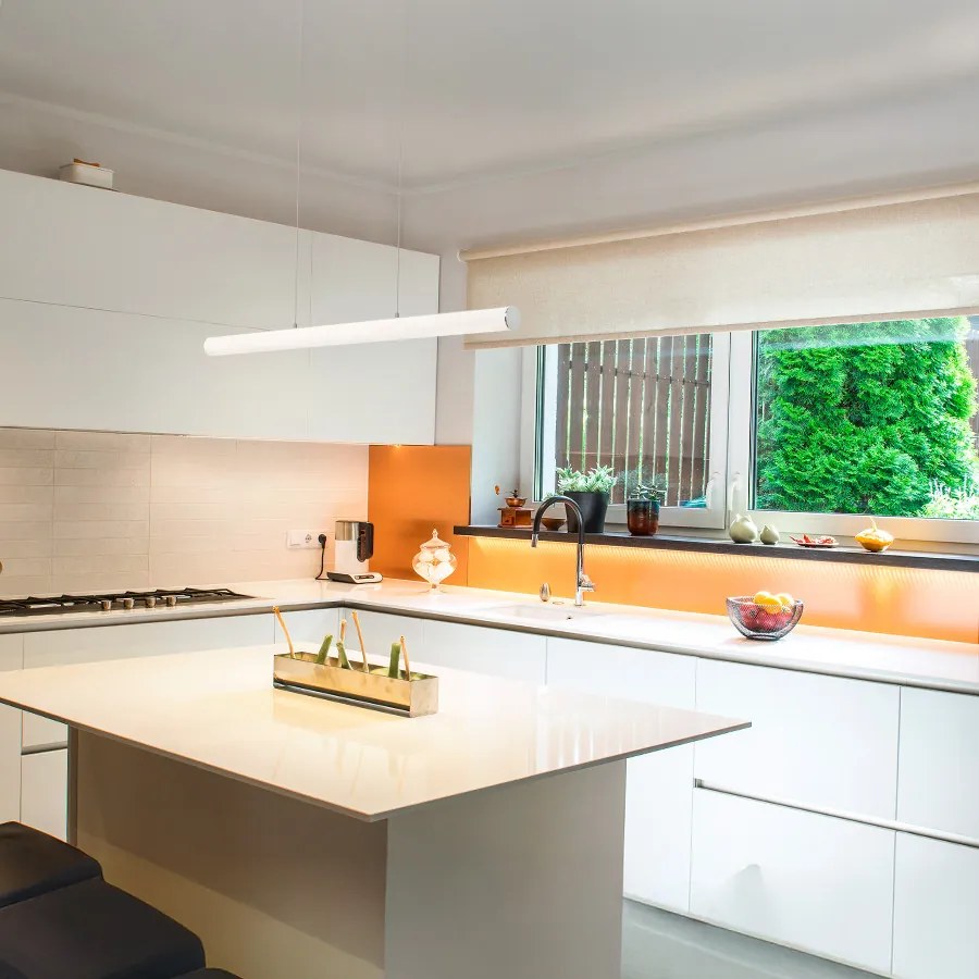 RENDL R14494 RIVIER Modern Led Függesztett Lámpa Opálakril IP20