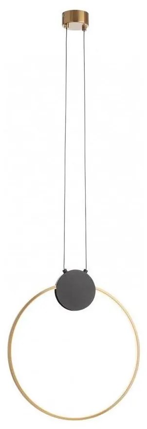 Redo 01-3106 - LED Csillár zsinóron ATOM LED/11W/230V átm. 40 cm