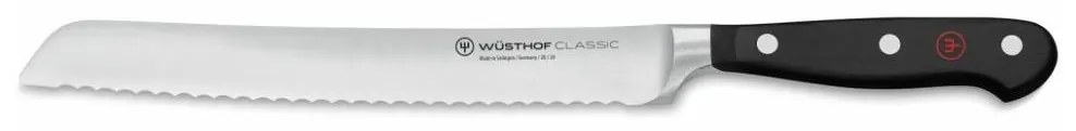 Wüsthof - Konyhai kenyérvágó kés CLASSIC 20 cm fekete