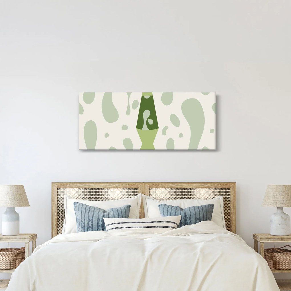 Kép - Hippik, lávalámpa (120x50 cm)