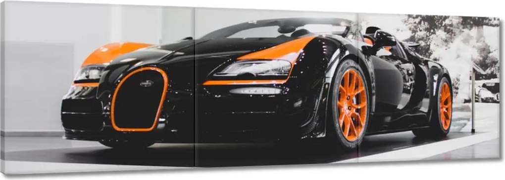 Vászonkép 90x30 Bugatti Autó