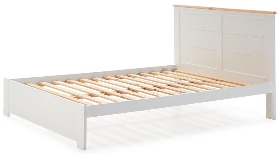 Fehér franciaágy 140x190 cm Akira – Marckeric