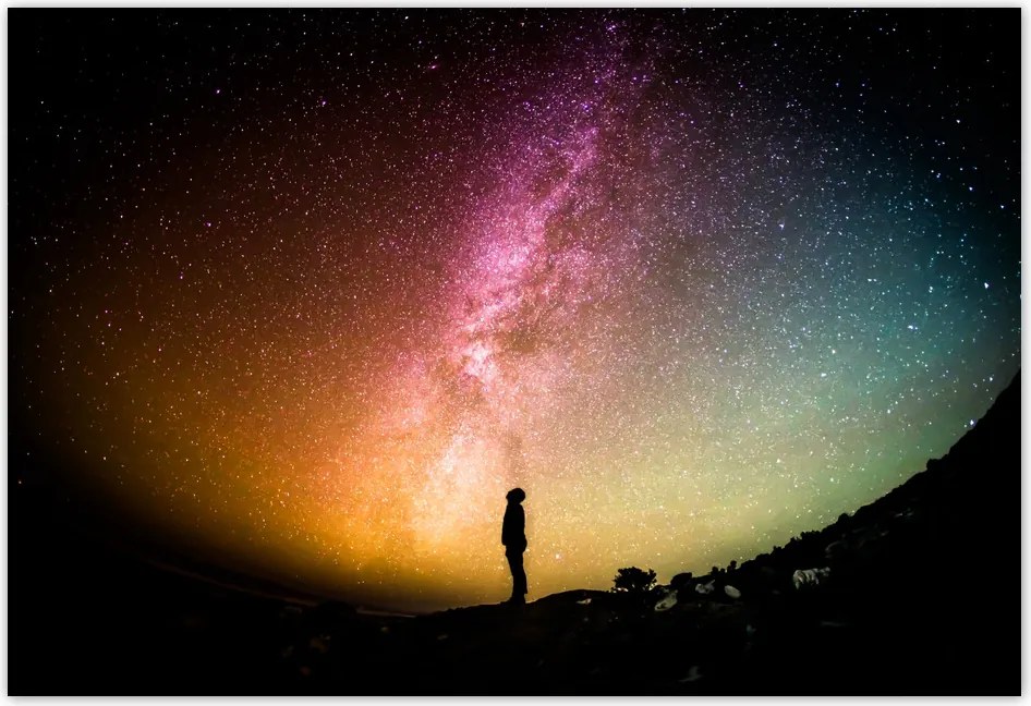 Fotótapéta flizelina 152x104 Tejút