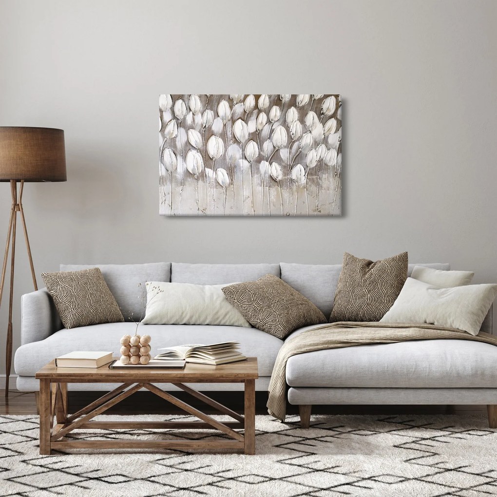 Kép - Strukturált tulipánok (90x60 cm)