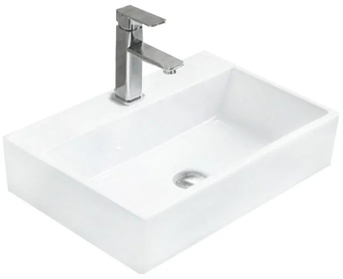 Mexen Paula asztali mosdókagyló 53 x 36 cm, fehér - 21935300