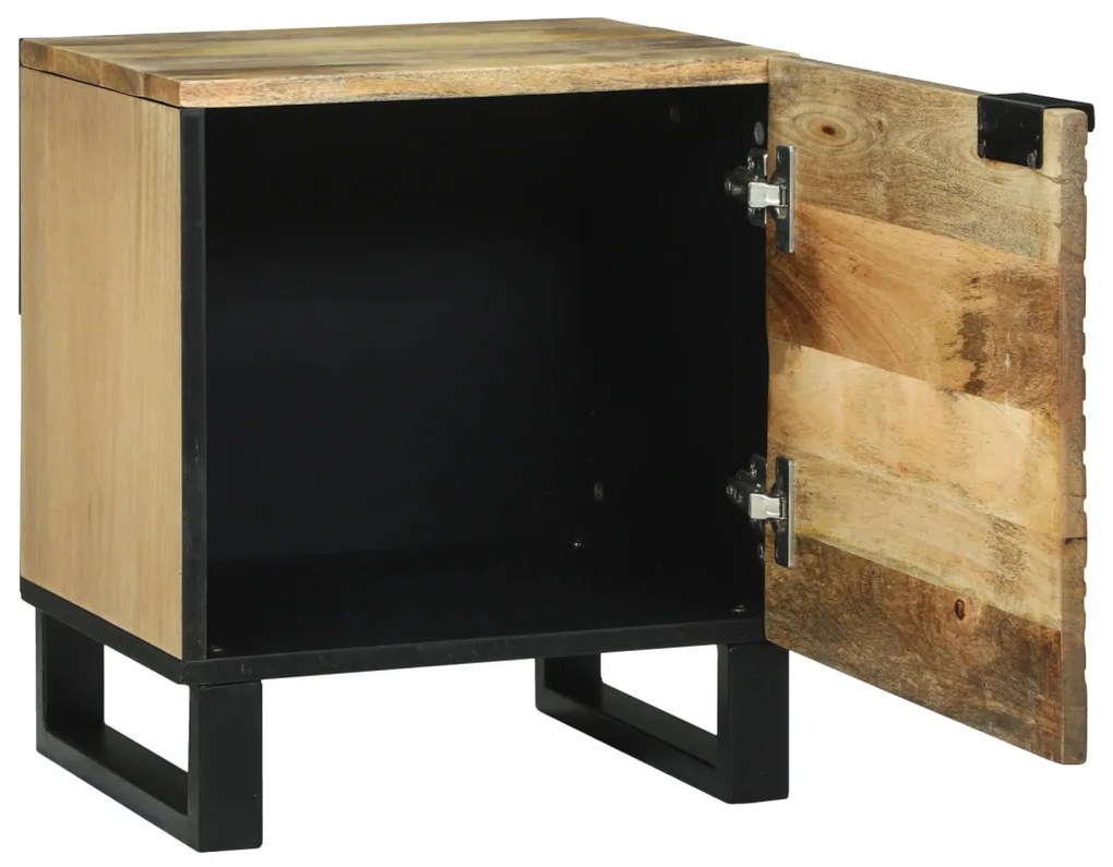 Éjjeli szekrények - 2 db, 40x33,5x46 cm, tömör mangófából