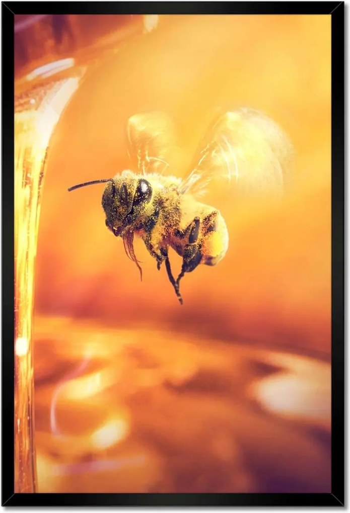 Poszterek keretben 40x60 Csöpögő méz befőttesüvegből