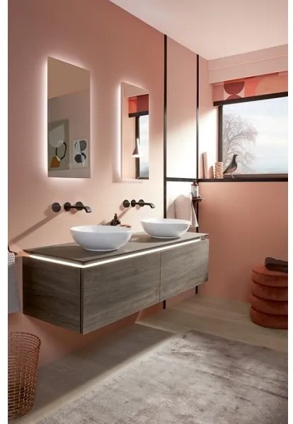 Villeroy & Boch 4A450001 - LOOP&FRIENDS ráültethető mosdó, átm. 38 cm, kerámia/fehér