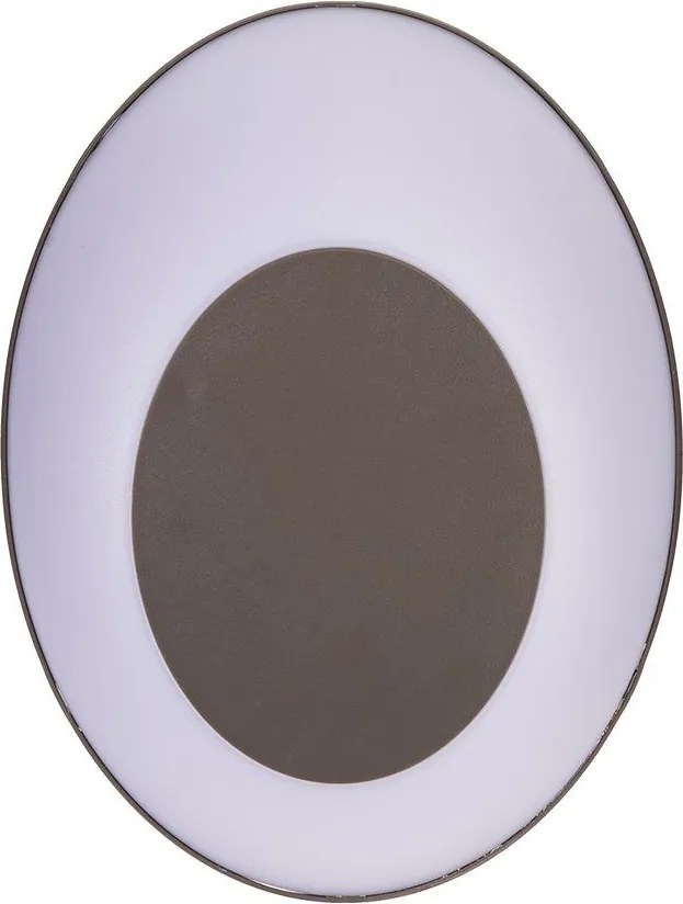PREZENT 31654 NIBO Modern Kültéri Fali Lámpa Fehér, Szürke LED IP65