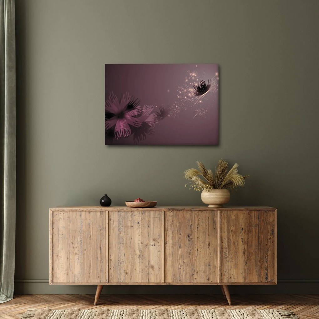 A pillangó virágának képe (70x50 cm)