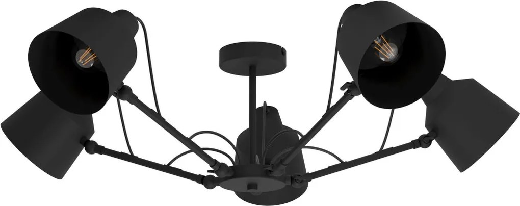 Eglo BASURTU 99667 Plafonlámpa 5X40W/E27 IP20