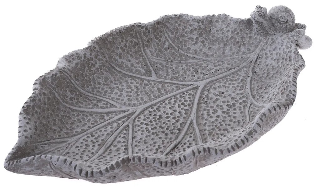 Leaf beton madáretető, 26,5 x 5,5 x 16,5 cm