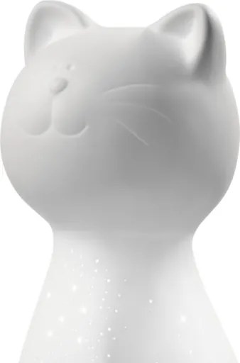 ONLI - Asztali lámpa PORCELLANA 1xE14/6W/230V 27,2 cm macskás