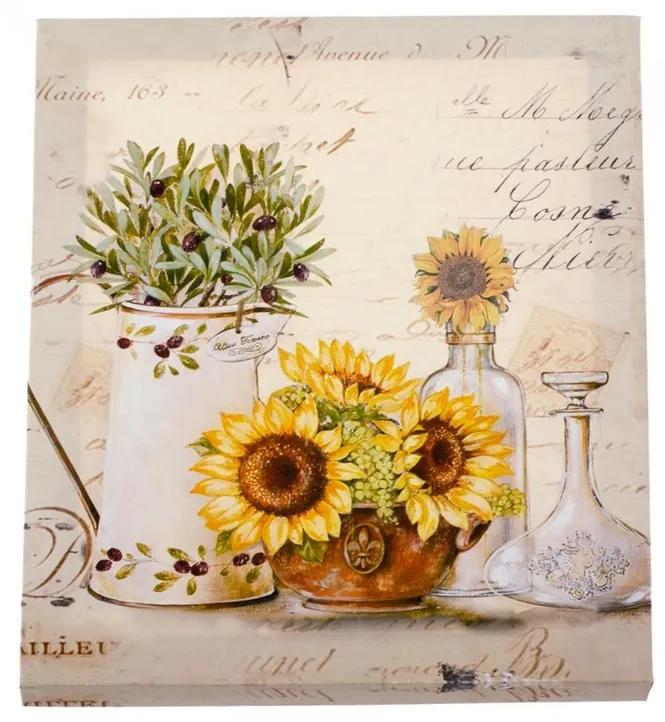 Bouquet of sunflowers vászonkép, 25 x 30 cm
