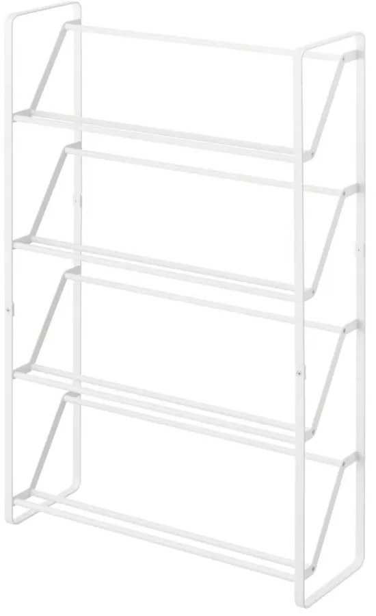 Fehér fém cipőtartó állvány Frame – YAMAZAKI