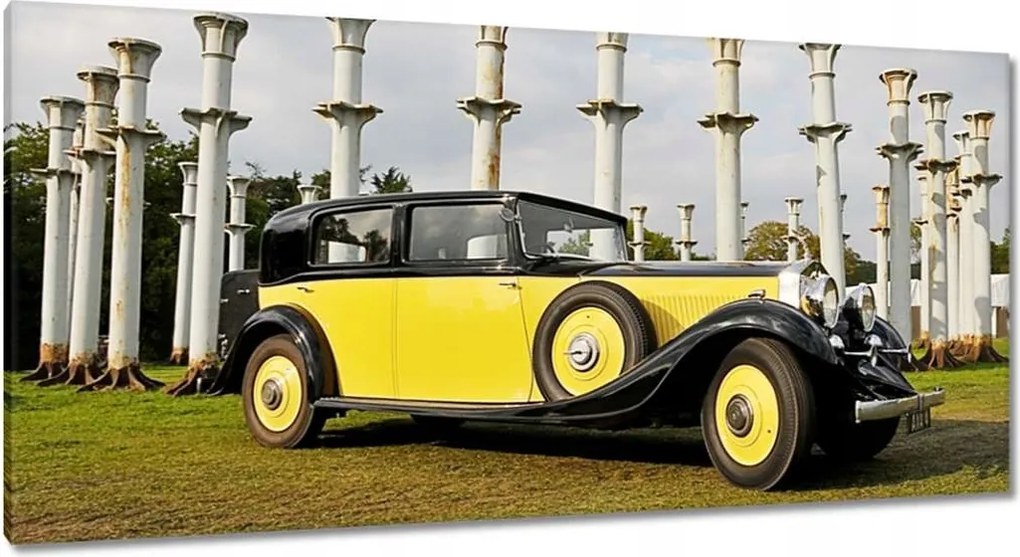 Festmények 115x55 Sárga klasszikus